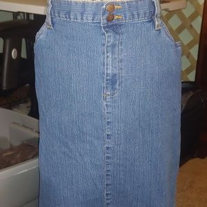 Jean skirt